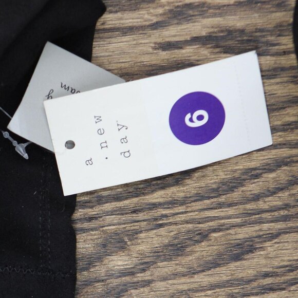 A New Day Women's Greta Tall Dress Boots 88687898 Black 6M - Picture 7 of 8